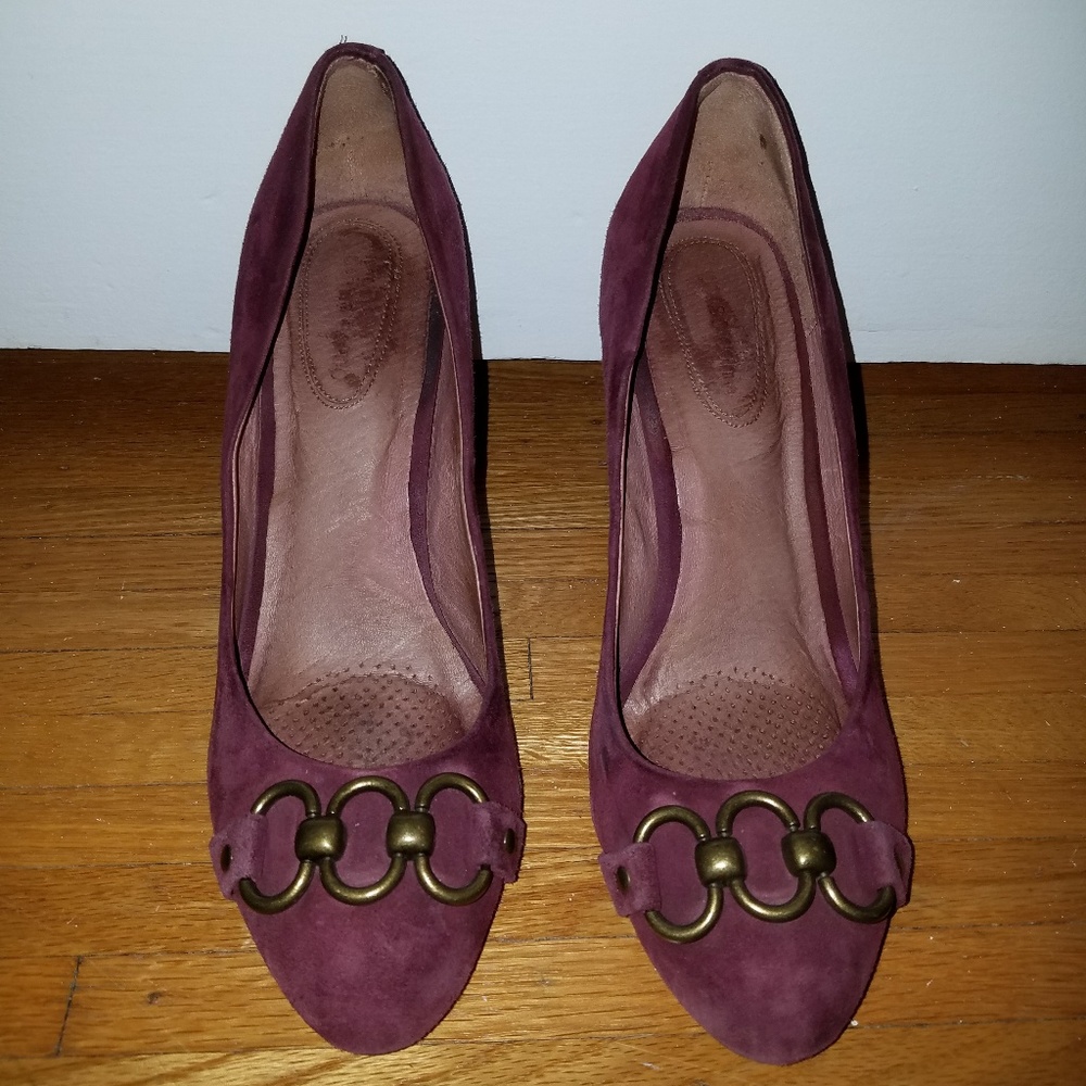 Corson Como mauve heels